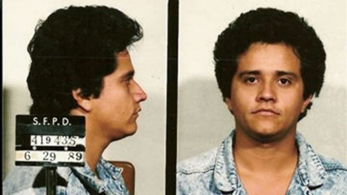 Nemesio Oseguera, 'El Mencho', en una foto de su primera detención en San Francisco, en 1989. Por tráfico de marihuana.