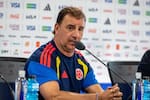 Néstor Lorenzo agradece el elogio del técnico de España, pero evita ver a Colombia como favorita