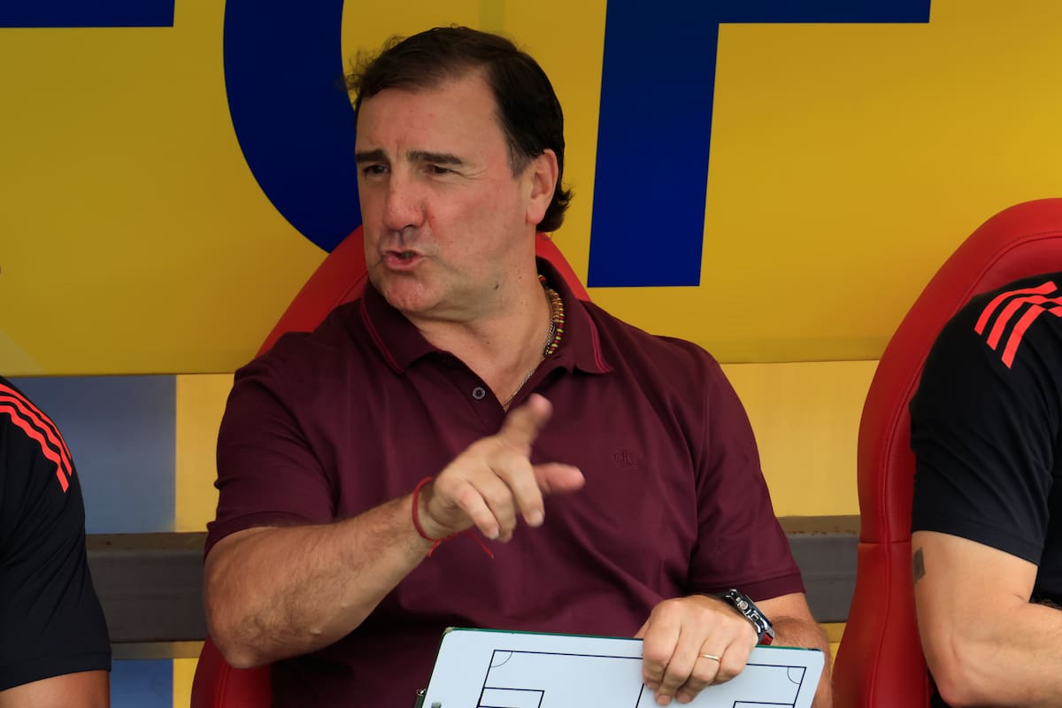Néstor Lorenzo criticó el Mundial de 2030, con seis sedes. EFE/ Ricardo Maldonado Rozo
