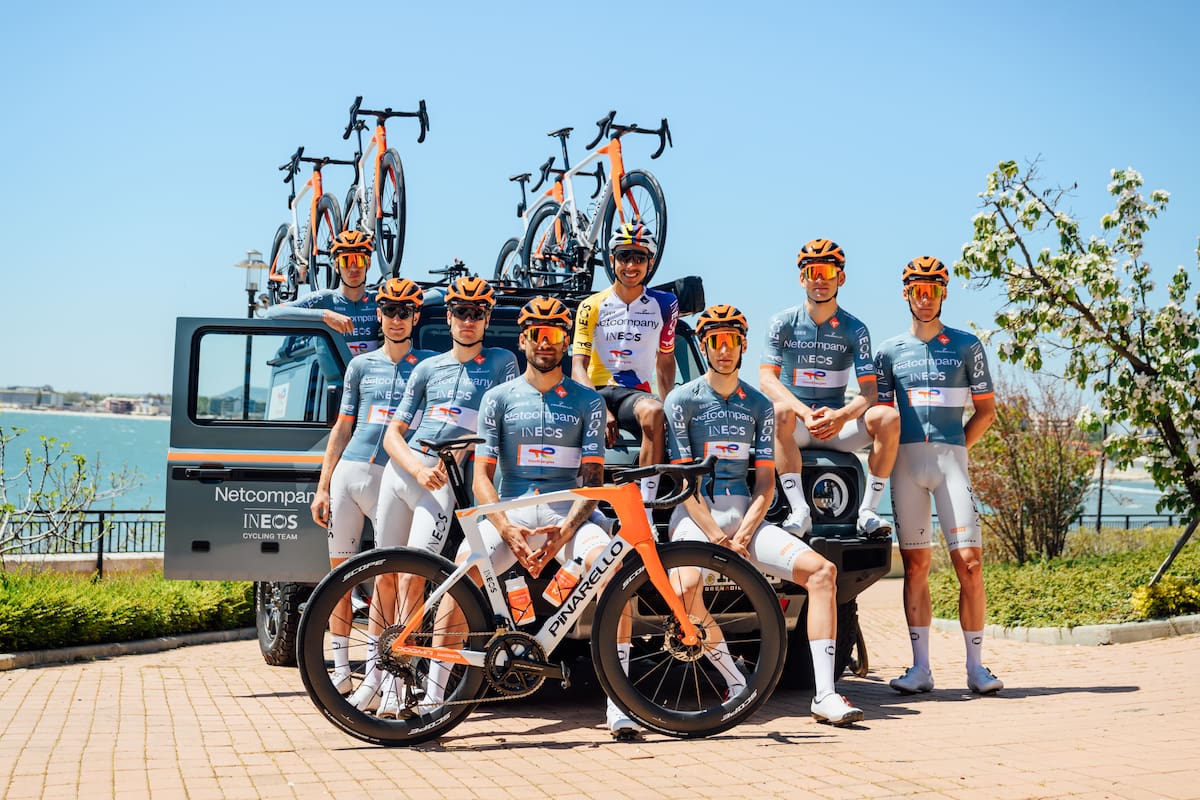 Egan Bernal encabeza el nuevo proyecto del Ineos en el Giro de Italia. /FOTO: Netcompany Ineos