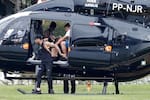¡Show total! Neymar aterriza en helicóptero y se une a la ‘Canarinha’