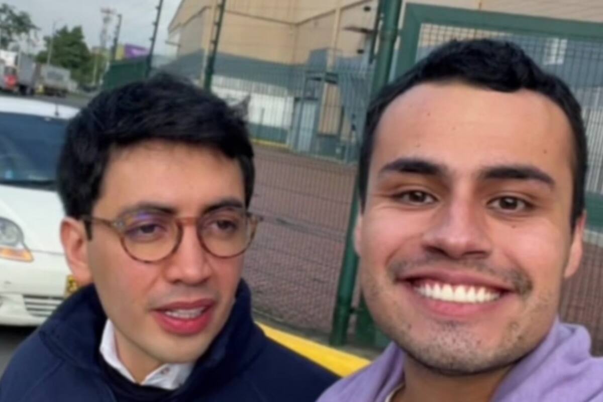 Nicolás Jurado y Angelo Schiavenato. Foto tomada de redes sociales/VANGUARDIA