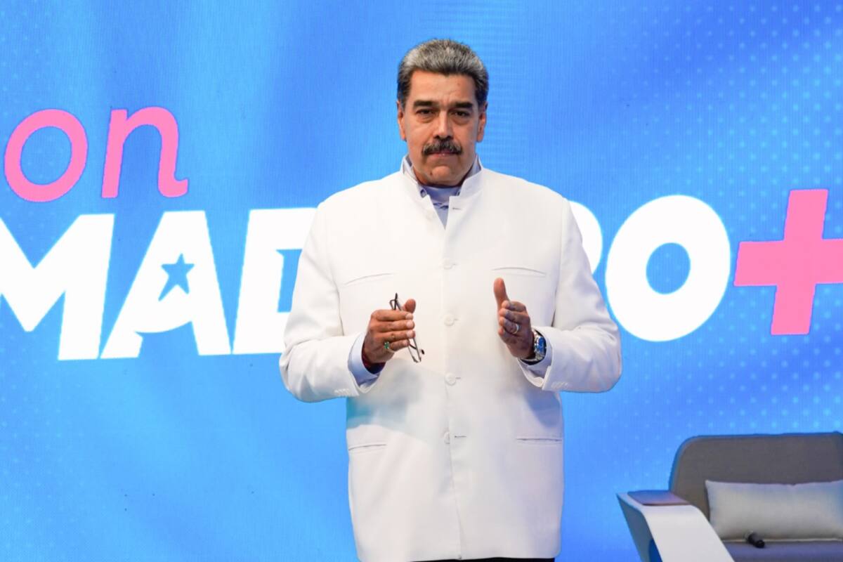 Maduro confirma llamada “cordial” con Donald Trump.
Foto: A.P.I.