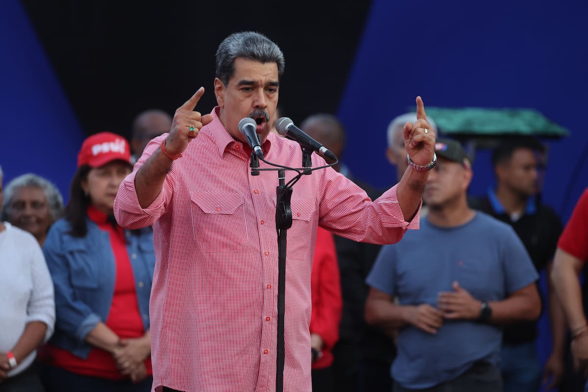 El derrocado expresidente de Venezuela, Nicolás Maduro, en una foto de archivo. // Foto: EFE/ Miguel Gutiérrez.