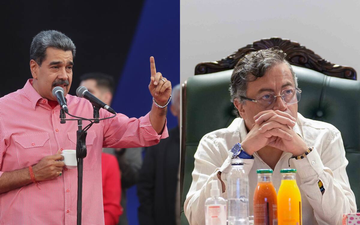 Los presidentes de Venezuela y Colombia, Nicolás Maduro (i) y Gustavo Petro (d). // Fotoa: EFE - Presidencia de Colombia.