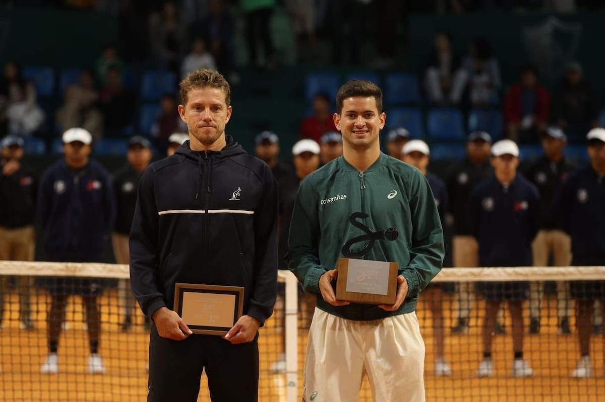 Nicolás Mejía campeón en San Luis de Potosí 2026: vence a James Duckworth y alcanza su mejor ranking ATP. Foto: Ministerio del Deporte