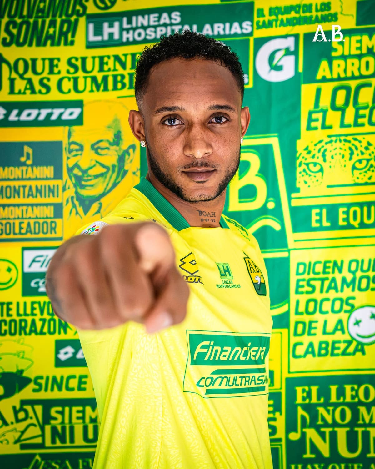 Nilson Castrillón reveló por qué eligió al Atlético Bucaramanga y dejó claro lo que espera aportar al equipo. Foto: Atlético Bucaramanga