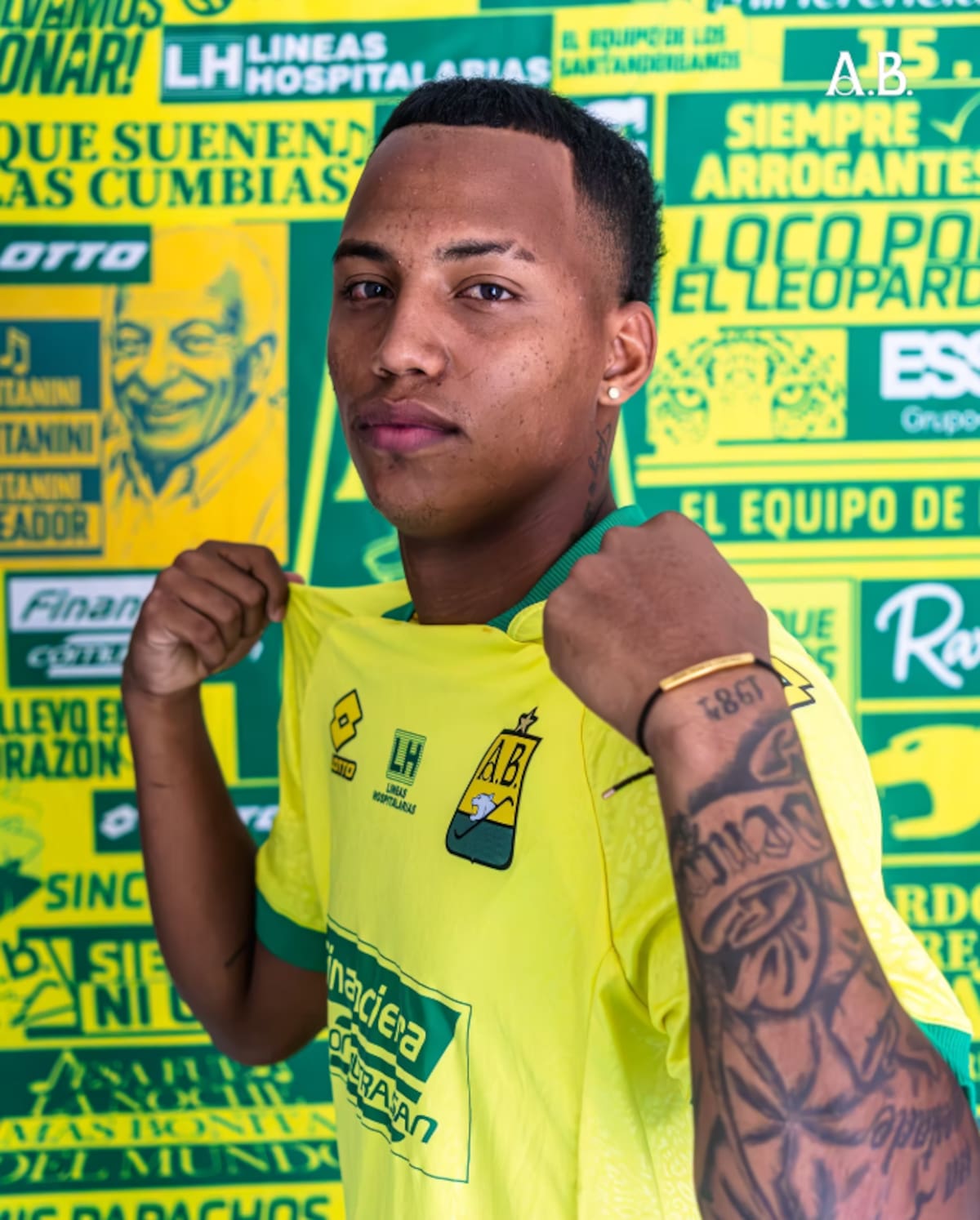 Nilzo Ronaldo Ramírez es nuevo jugador de Atlético Bucaramanga. Foto: Atlético Bucaramanga.
