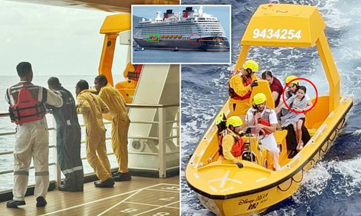 Niña de cinco años cayó por la borda de un crucero de Disney.