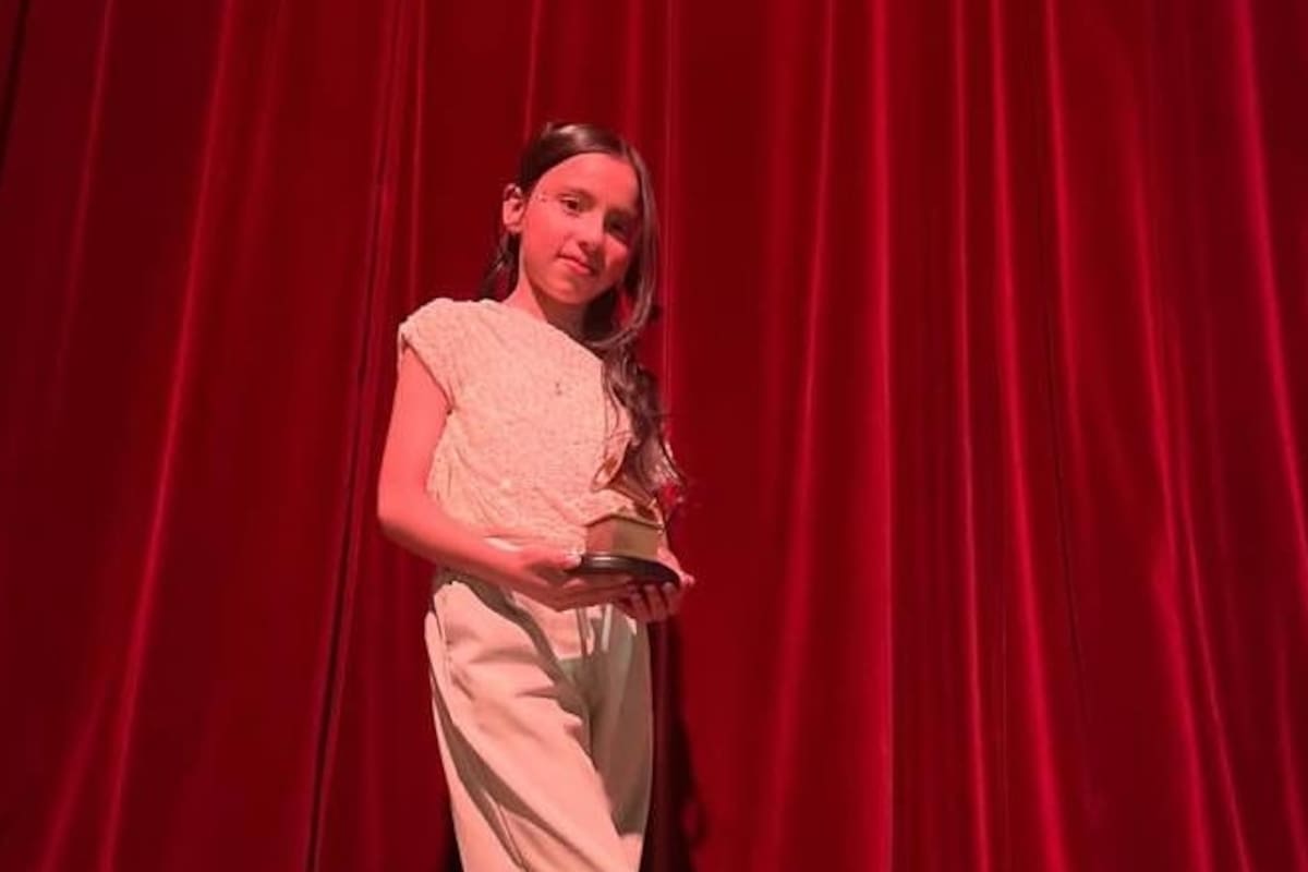 Niña de Floridablanca triunfa en los Latin Grammy 2025 con el coro de Carlos Vives. Foto suministrada/VANGUARDIA