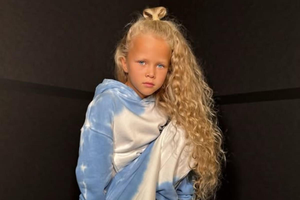 Niña rusa de 10 años compartirá escenario con Shakira en la final del Mundial. | Foto: Tomado de Instagram @esenya_miss