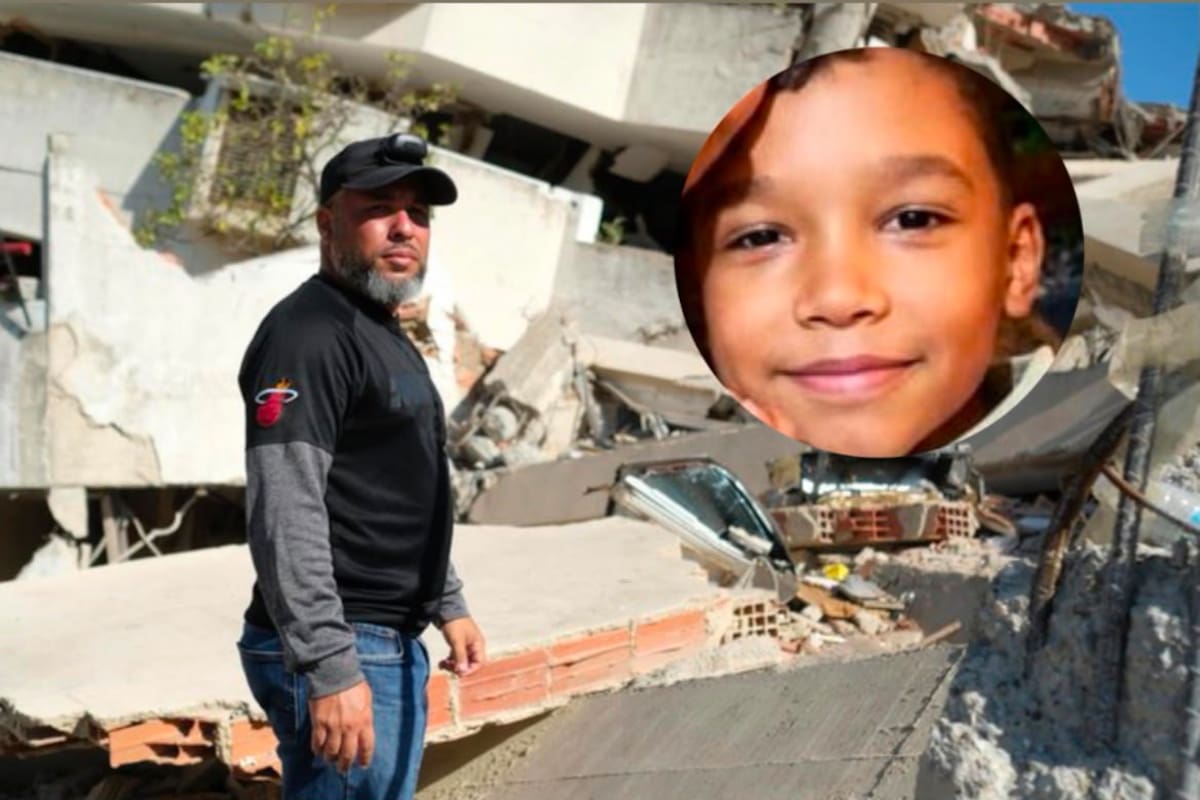 La carrera para rescatar a Fabio, el niño de nueve años que sigue vivo bajo los escombros: "Silbó y golpeó tres veces".