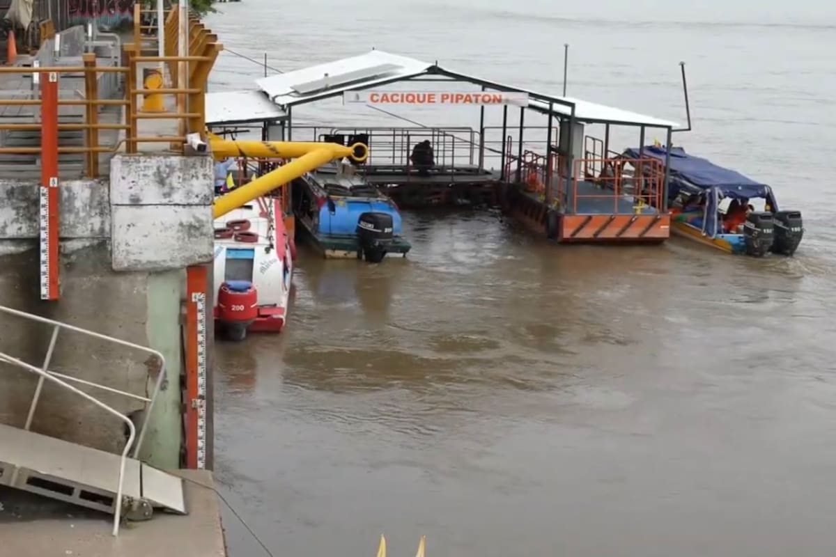 Los bajos niveles del río Magdalena dificultan la pesca y la movilidad de las comunidades de Ciénaga del Opón, en Barrancabermeja.
Suministrada/Vanguardia