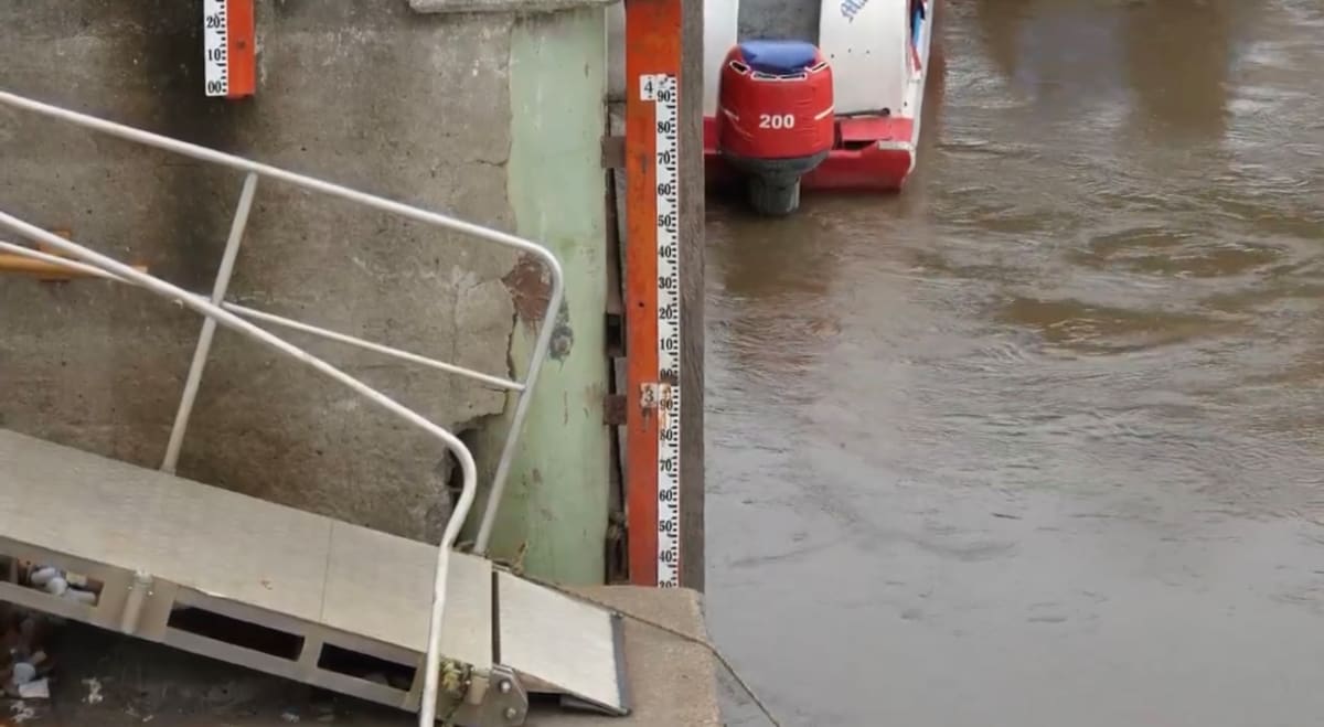 Los bajos niveles del río Magdalena dificultan la pesca y la movilidad de las comunidades de Ciénaga del Opón, en Barrancabermeja.
Suministrada/Vanguardia