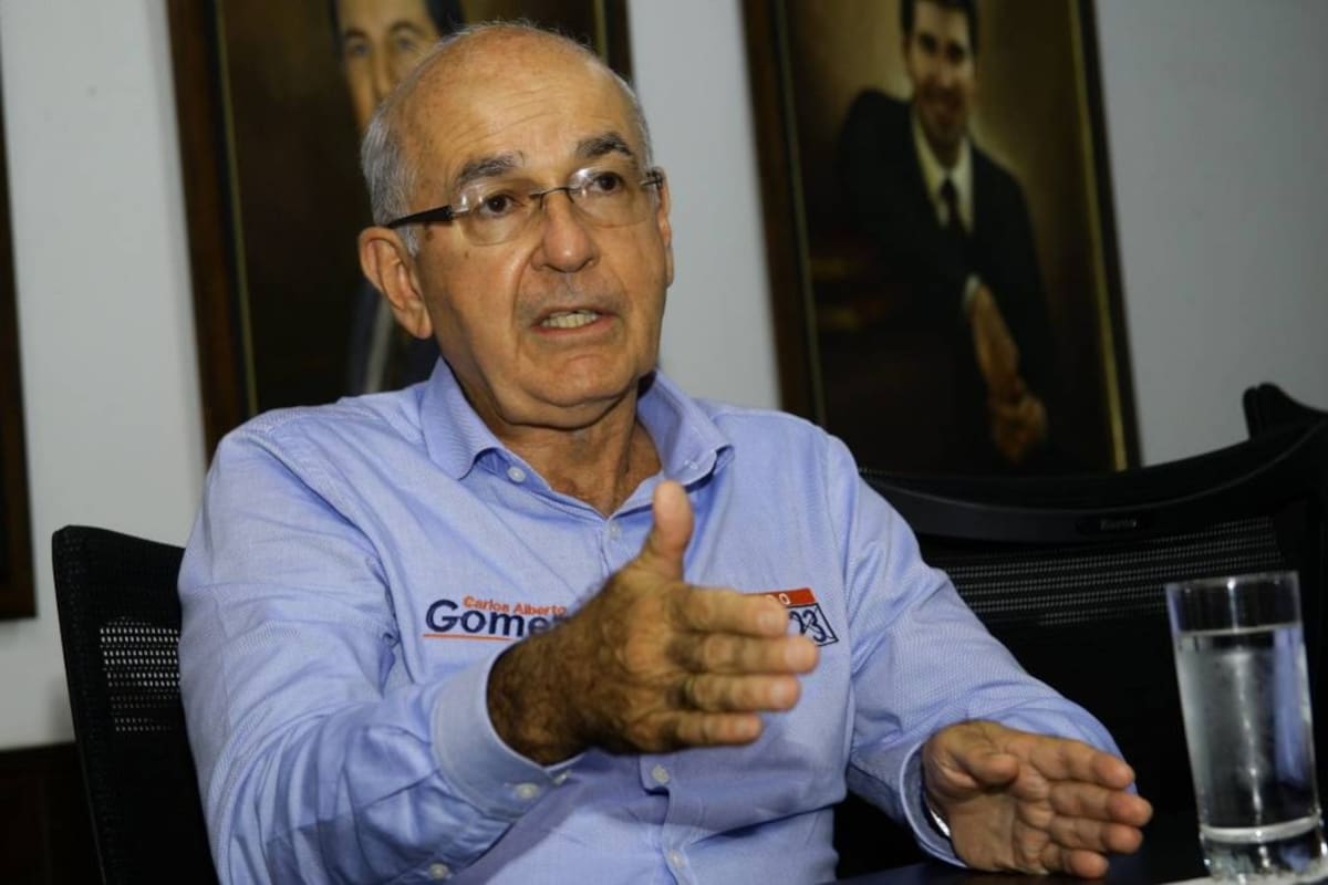 Carlos Alberto Gómez fue gerente de Ecogás y de la Essa. (Foto: César Flórez / VANGUARDIA LIBERAL)