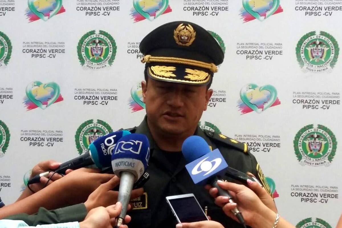 El brigadier general William Ernesto Ruiz Garzón, comandante de la Policía Metropolitana de Bucaramanga, destacó el comportamiento de la ciudadanía durante la celebración. (Foto: Suministrada/VANGUARDIA LIBERAL)