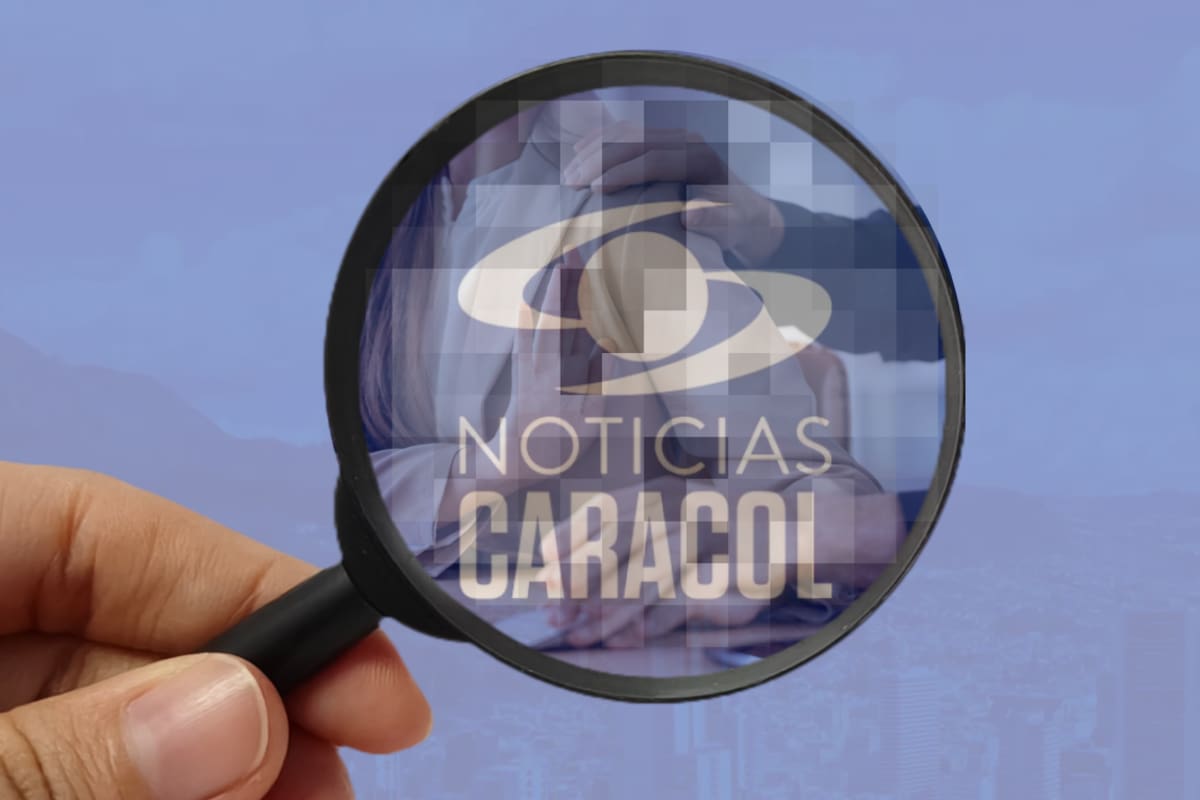 Autoridades buscan garantizar protección a posibles víctimas tras denuncias en Noticias Caracol. Imagen de apoyo tomada de Canva/Imagen de fondo tomada de: X - Ilustración propia