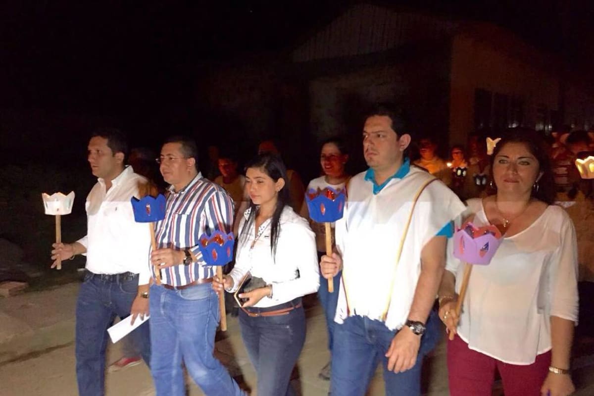 Varias actividades se llevaron a cabo durante el acto de notificación de las víctimas en Santa Helena del Opón. (Foto: Suministrada/VANGUARDIA LIBERAL)
