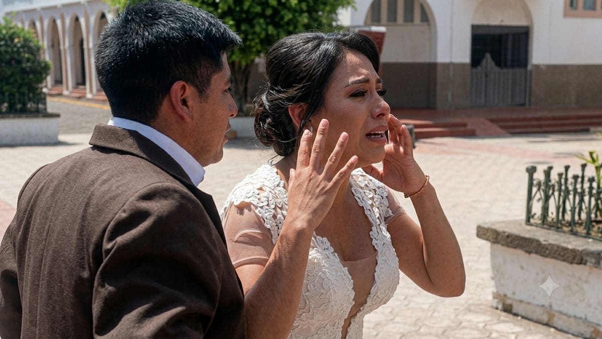 Video viral: mujer cancela su boda en el último momento y rompe en llanto.