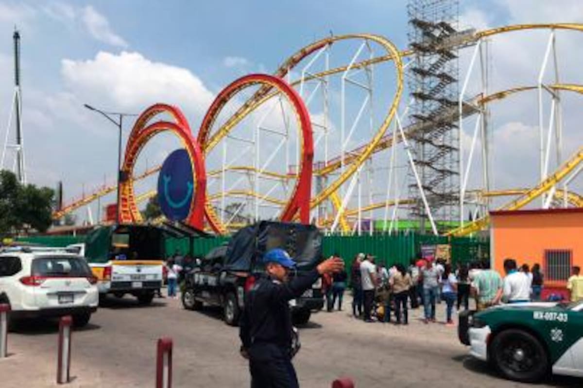 En un parque de diversiones de la Ciudad de México, al menos dos personas perdieron la vida y cinco resultaron heridos luego de que la Montaña Rusa se descompusiera. (Foto: Infobae/VANGUARDIA).