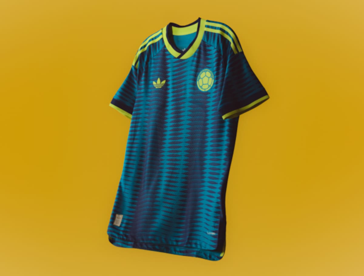 Nueva camiseta de la Selección Colombia 2026. Foto: Adidas.