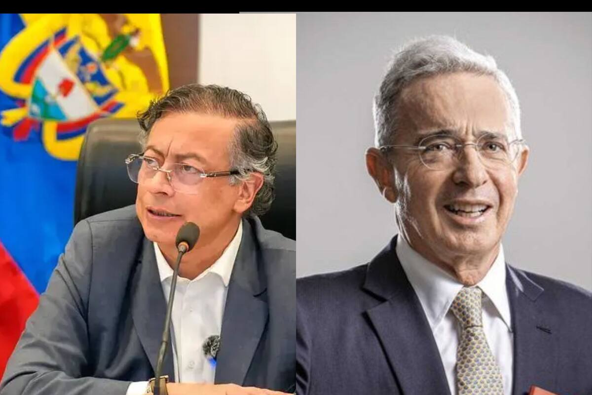 Nueva discusión entre Petro y Uribe reaviva debate por seguridad y decisiones de la justicia. | Foto: Vanguardia