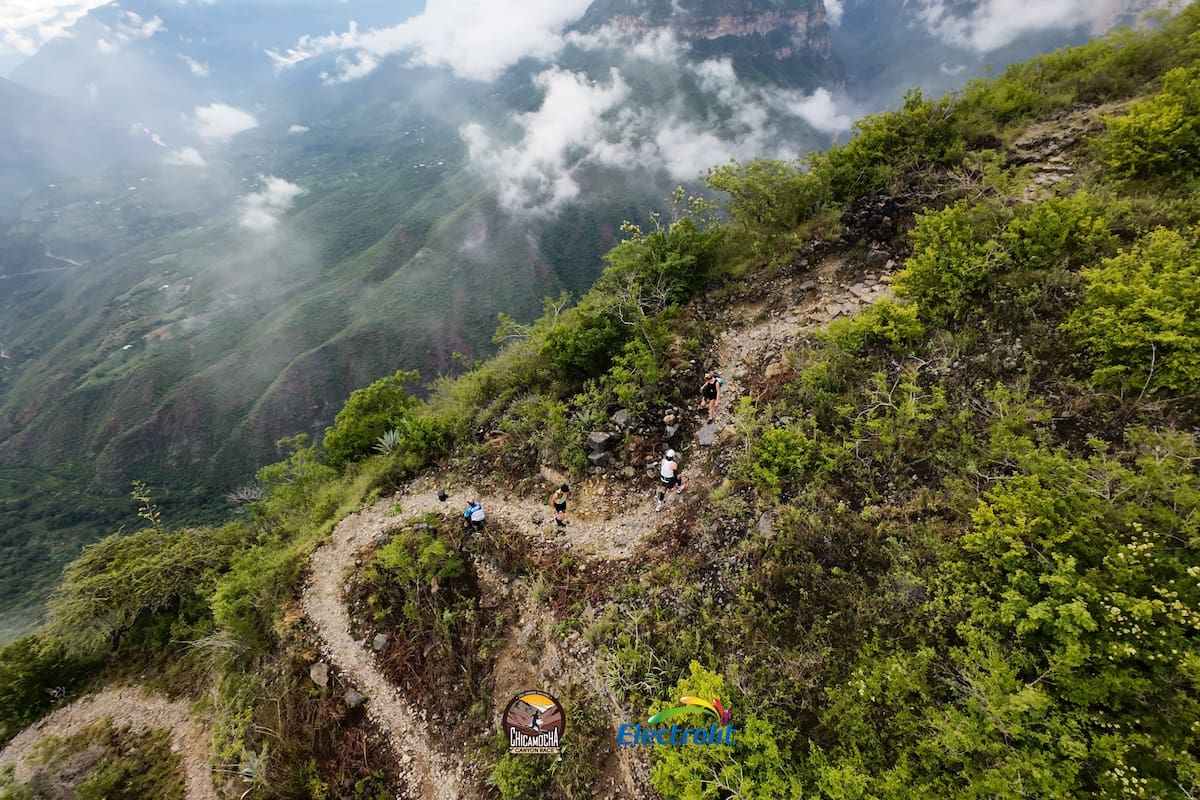 El Cañón del Chicamocha recibirá a los mejores deportistas del trail running. Foto: Cortesía/Vanguardia.