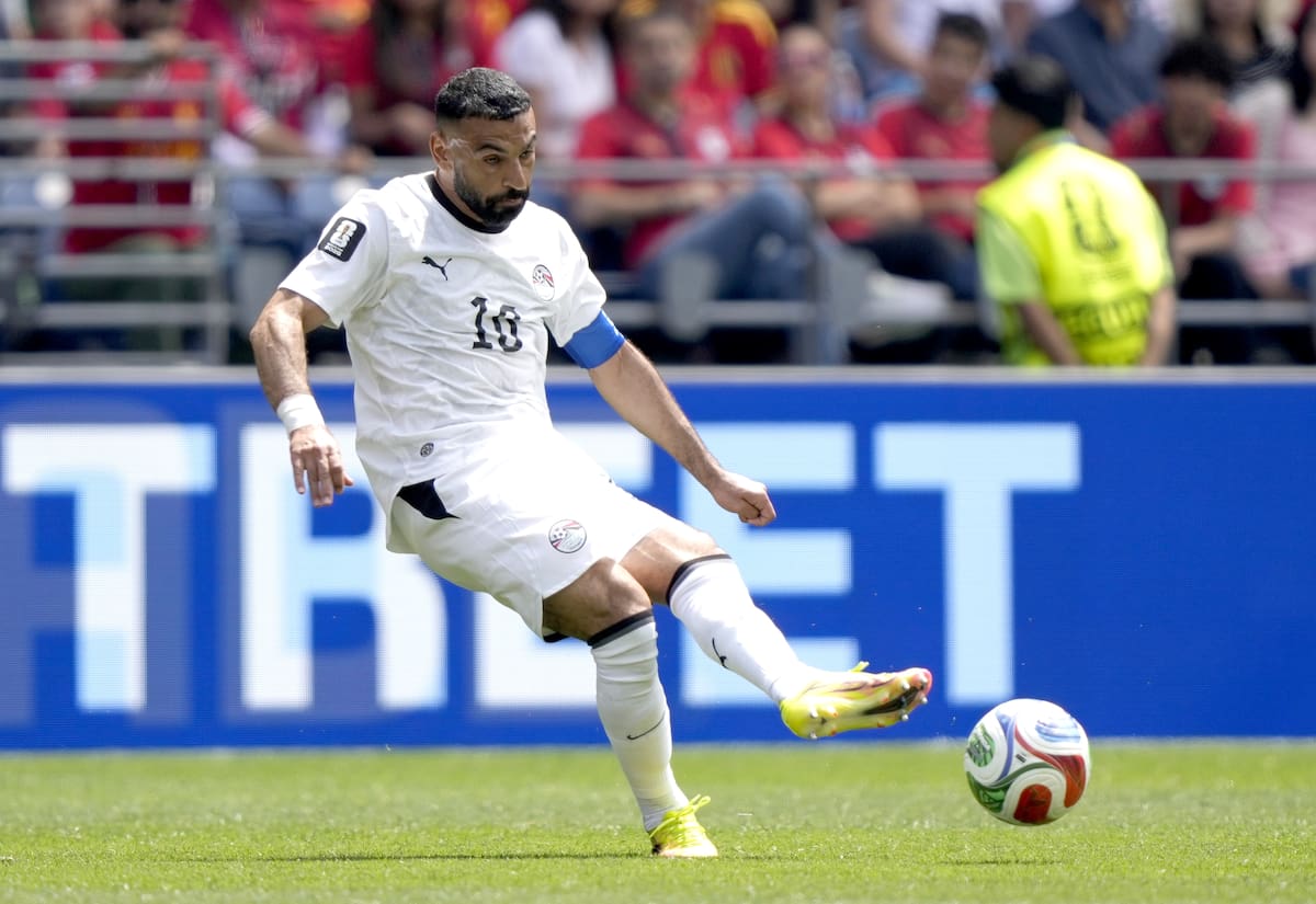 Mohamed Salah, la figura de la selección de Egipto. EFE/EPA/STEPHEN BRASHEAR