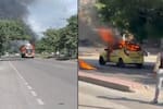 Nueve capturados por ataques y quema de vehículos durante jornada de tensión en Santa Marta