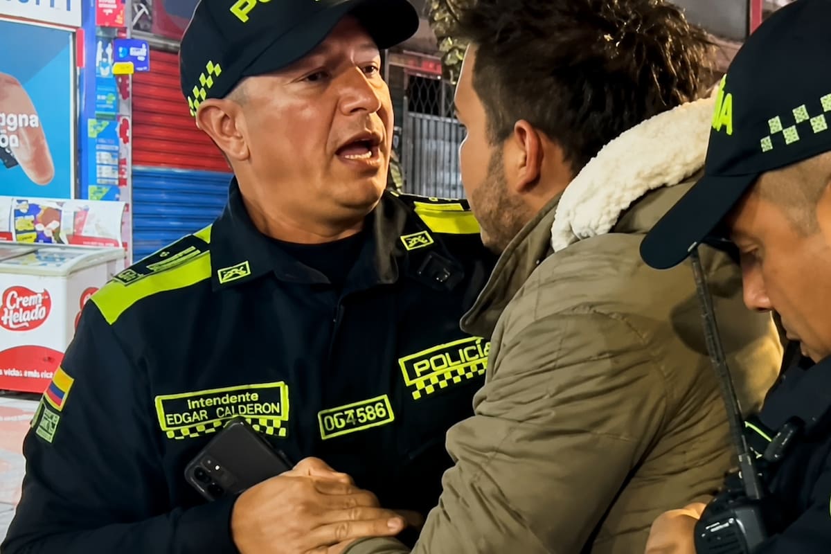 Nuevo ataque a la autoridad en Bucaramanga: motociclista hirió a un policía tras evadir un operativo