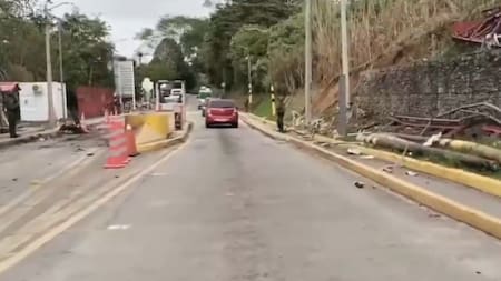 Mintransporte anuncia despliegue del Plan Meteoro en la vía Panamericana tras atentado contra peaje El Mango, en Cauca
