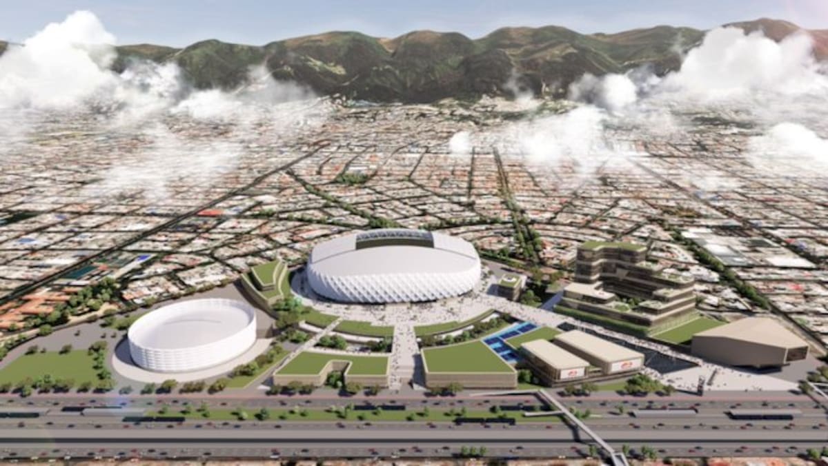 El proyecto contempla una inversión de $2,4 billones, capacidad para 60.000 espectadores y un techo retráctil para albergar partidos y grandes conciertos.