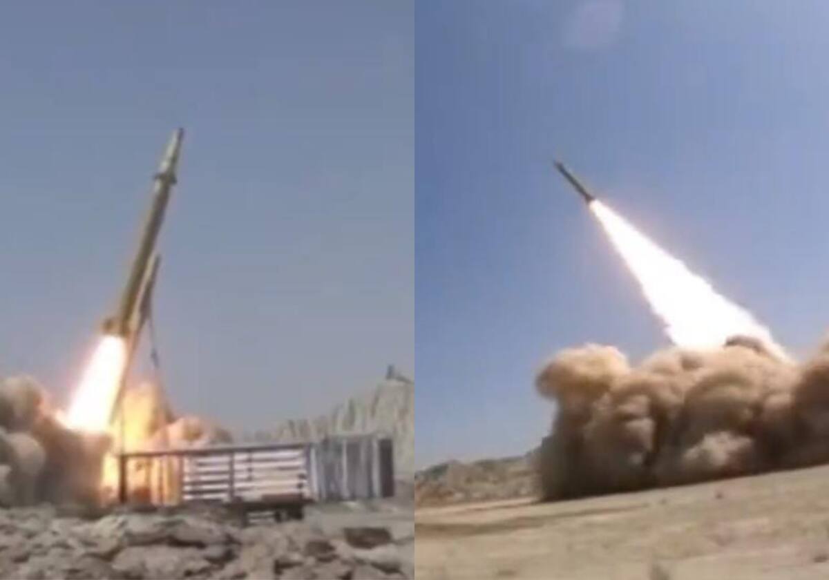 Irán presentó su nuevo misil balístico en medio de las amenazas de Estados Unidos e Israel. La nueva arma es "inmune" a los sistemas antiaéreos. // Captura de video.