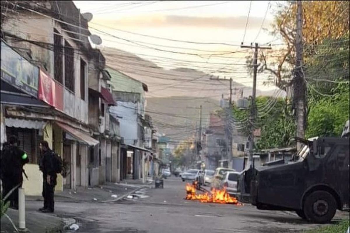 Nuevo operativo en Río de Janeiro. Foto: Redes Sociales