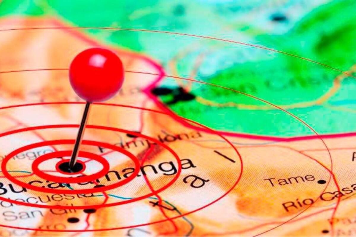Nuevo sismo en Santander: Temblor de magnitud 3.9 en Los Santos. Foto: Archivo/Vanguardia