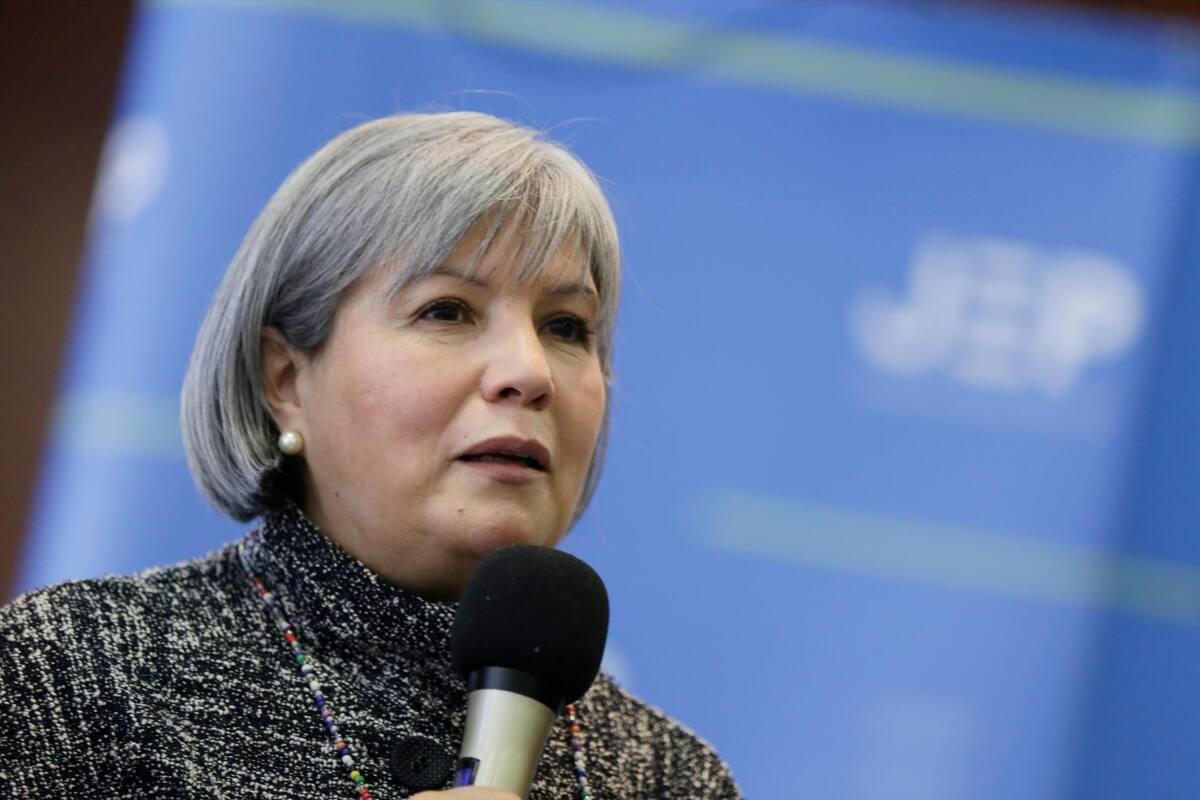 La magistrada Patricia Linares, presidenta de la JEP, le envió este martes al senador Álvaro Uribe una carta en la que plasma un mensaje sobre la construcción de una paz para el país. FOTO: COLPRENSA / VANGUARDIA