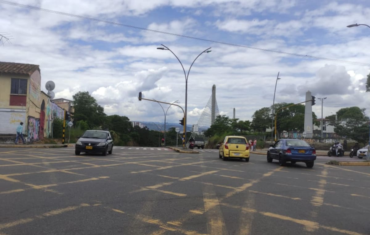 La obra se construirá en la calle 45 con carrera novena. (Foto: Marco Valencia / VANGUARDIA)