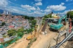 Así avanza la recuperación del barrio que se partió en dos en Bucaramanga