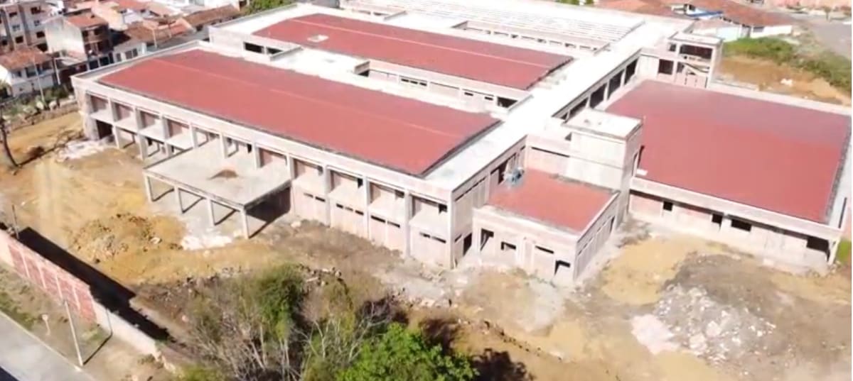 Los cuatro módulos del Hospital Regional de San gIL están en obra gris tras la culminación de la primera fase en donde se invirtieron $24.000 millones