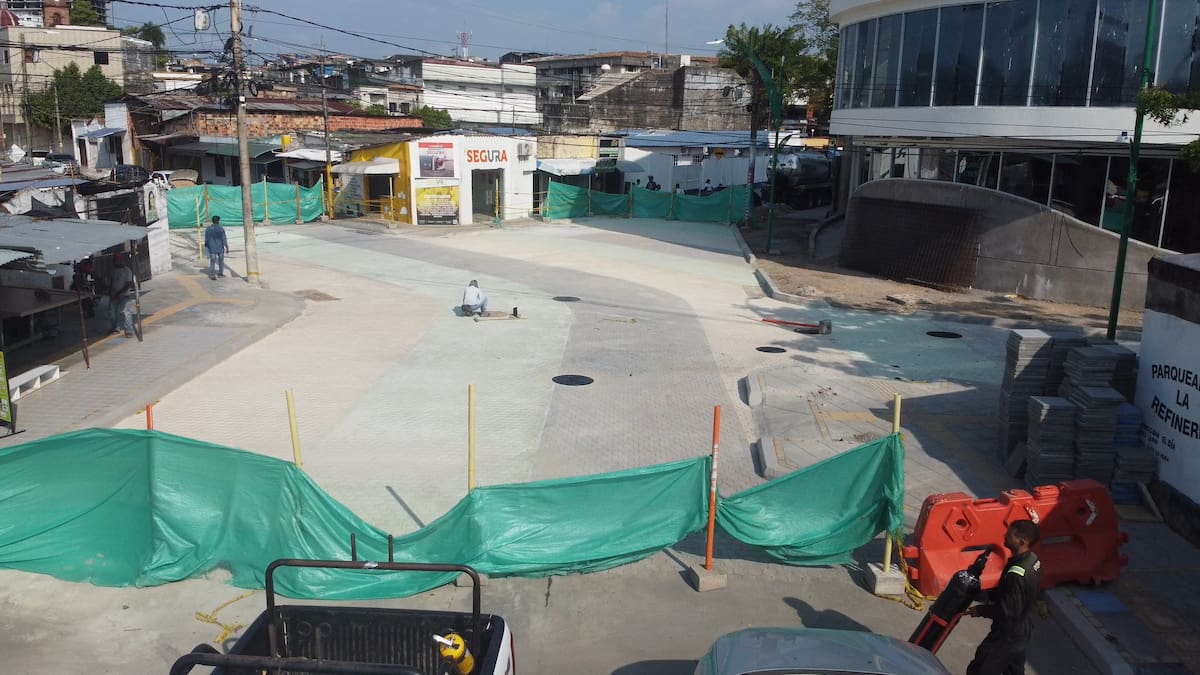 Las obras del BIT del Río de Barrancabermeja avanzan en un 80 %.
