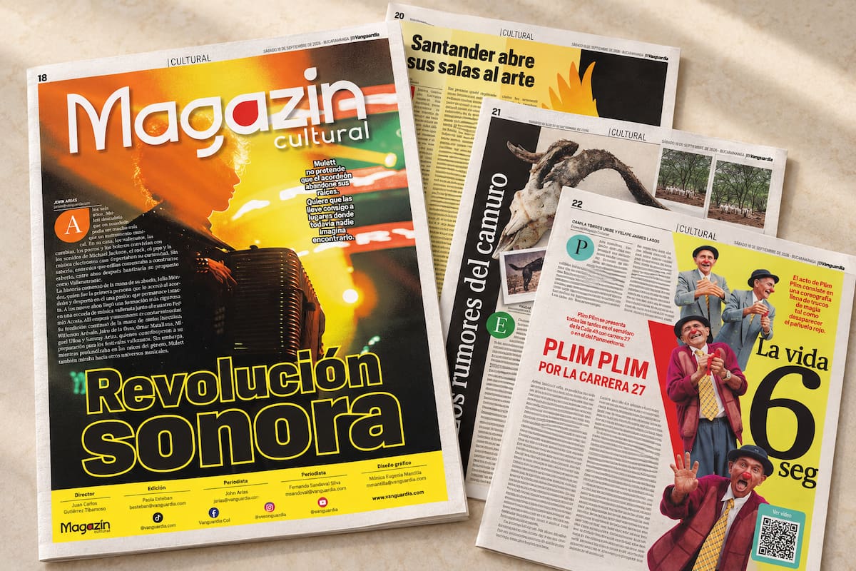 Ocho páginas, muchas sorpresas: descubra lo nuevo del Magazín Cultural de Vanguardia.