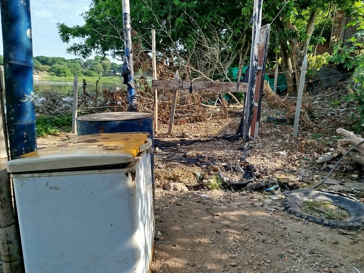 Las autoridades detectaron una ocupación ilegal en la ciénaga San Silvestre de Barrancabermeja.
Suministrada/Vanguardia