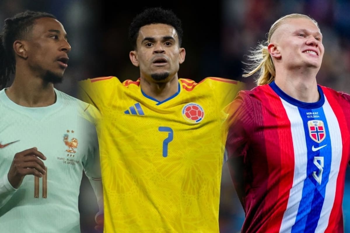 Olise, Díaz y Haaland son algunas de las figuras de la actualidad que disputarán su primer Mundial. Foto: EFE.