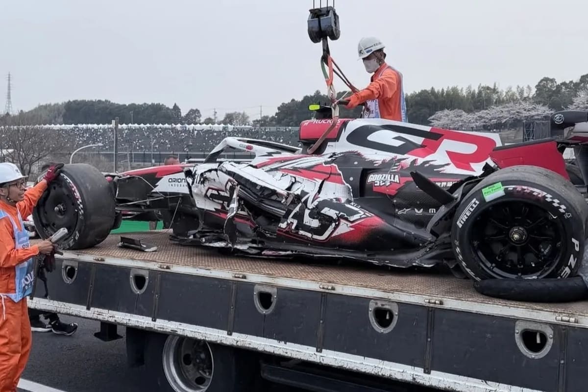 Accidente de Oliver Bearman en Japón sacude la Fórmula 1 y reabre debate por el reglamento 2026. /FOTO: Asian Motorsport