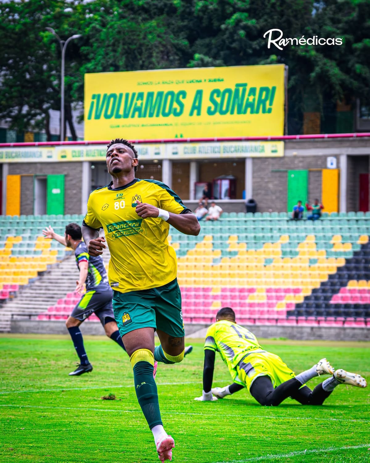 Ómar Albornoz ya está a disposición del cuerpo técnico del Atlético Bucaramanga. Foto: Atlético Bucaramanga.