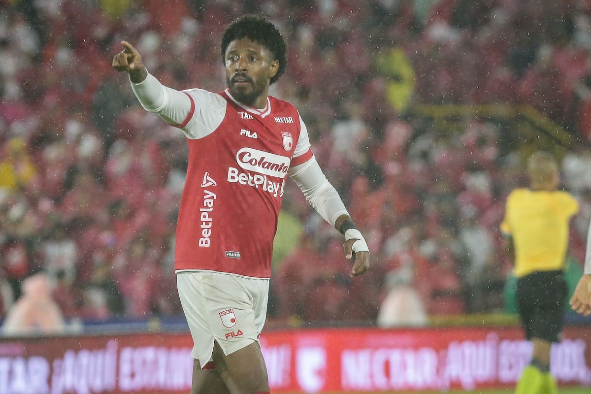 Ómar Arbornoz está en los planes del Atlético Bucaramanga. El futbolista jugó la última temporada con el Cúcuta y fue dirigido en Santa Fe, por Pablo Peirano, hoy DT del 'Leopardo'. (Colprensa -Catalina Olaya)