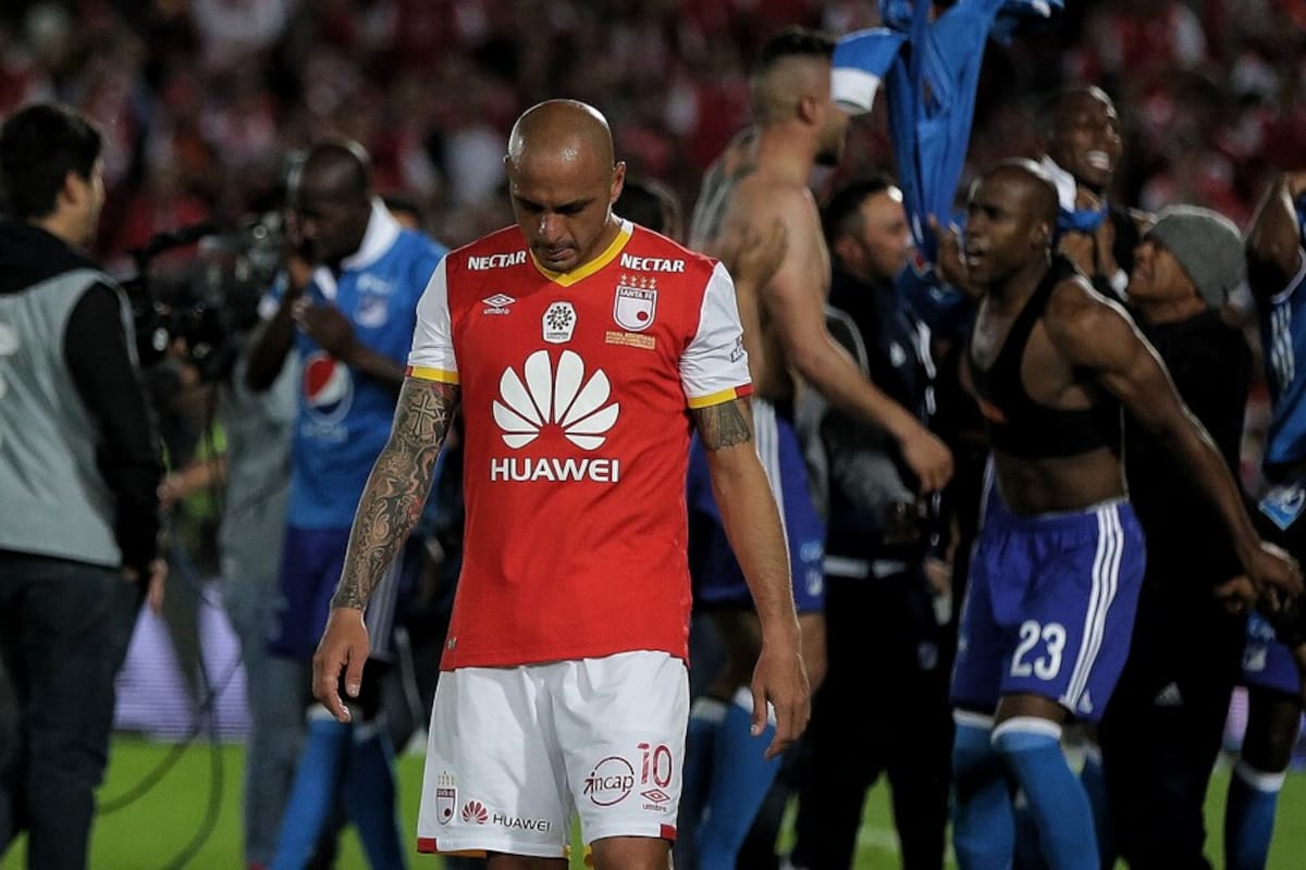 Ómar Pérez, ídolo de Santa Fe, sufrió un infarto: conozca el parte médico. Foto: Colprensa.