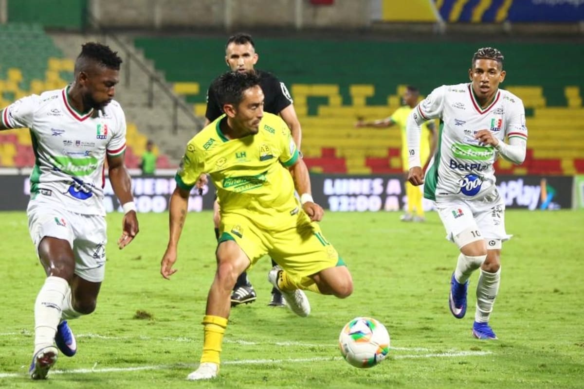 Once Caldas buscará el liderato del torneo cuando reciba a Millonarios en la jornada 13.Foto: Jaime Moreno.