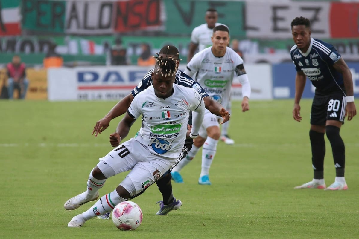 Medellín venció 5-1 al Caldas en el Palogrande. /FOTO: Dimayor