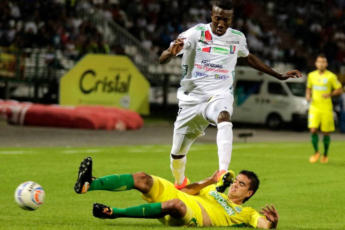 Once Caldas oficiará hoy como local en el juego de ida de la final de la Copa Colombia, en la que Atlético Nacional busca una nueva corona. (Foto: Colprensa / VANGUARDIA LIBERAL)